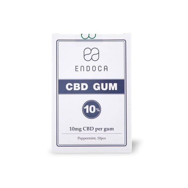 Endoca 100mg CBD Peppermint Chewing Gum ...