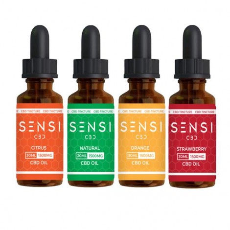 Sensi CBD 1500mg CBD Tinture Oil 30ml