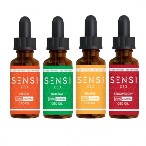 Sensi CBD 2500mg CBD Tinture Oil 30ml