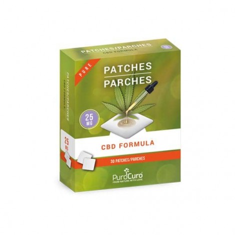 PuroCuro 25mg Pure CBD Formula Patches