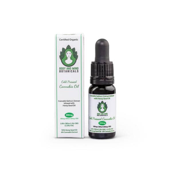 Body and Mind Botanicals 300mg CBD ...