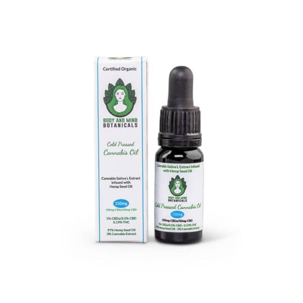 Body and Mind Botanicals 150mg CBD ...