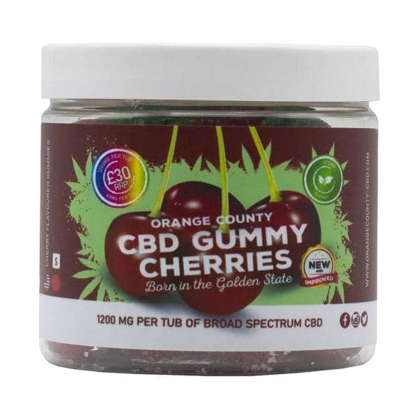 Orange County CBD 1200mg Gummies – Small Pack