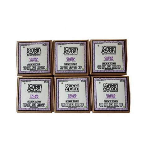 Green Apron 100mg CBD Camasatra Soap – 6 Pack