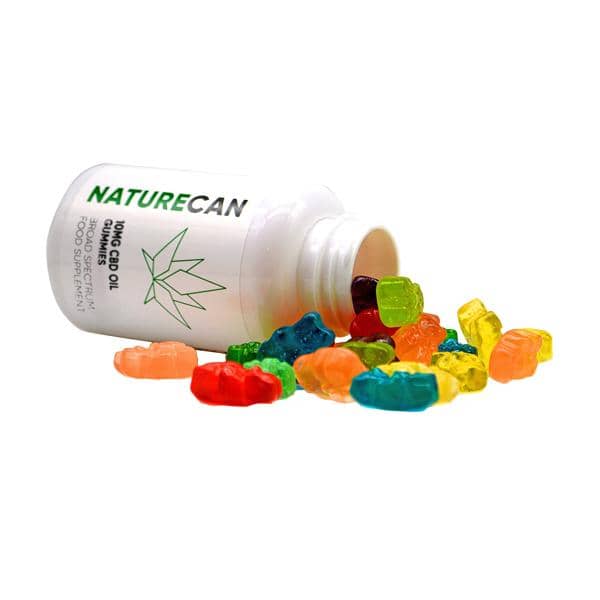 Naturecan 25mg CBD Gummie Bears – 30ct