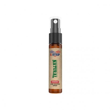 1 Step CBD 2000mg CBD Natural Mouth Spray 10ml