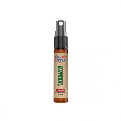 1 Step CBD 1000mg CBD Natural Mouth Spray 10ml