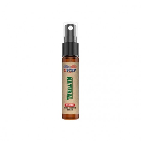 1 Step CBD 750mg CBD Natural Mouth Spray 10ml