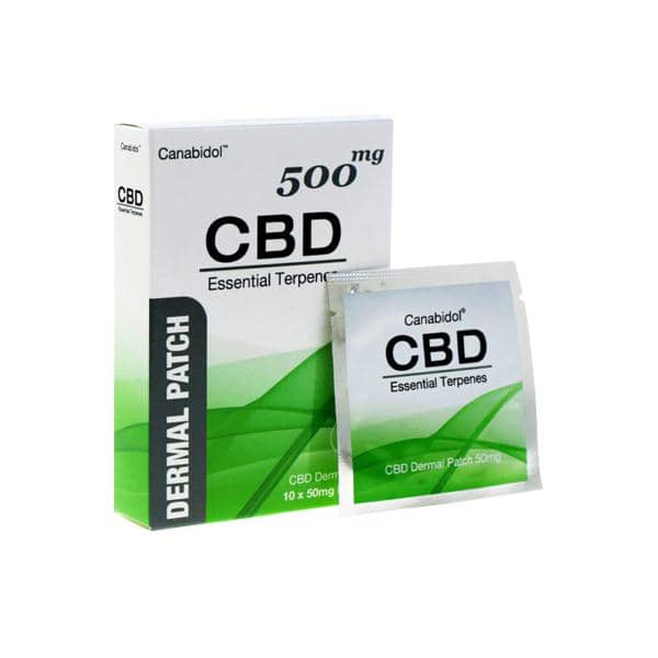 Canabidol 500mg CBD Dermal CBD Patches ...