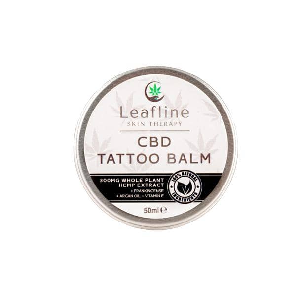 CBD Leafline 300mg CBD Tattoo Balm ...