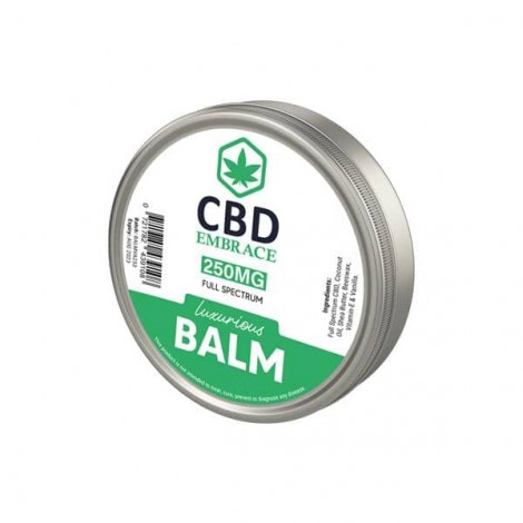 CBD Embrace 250mg Full Spectrum CBD Luxurious Balm – 30g