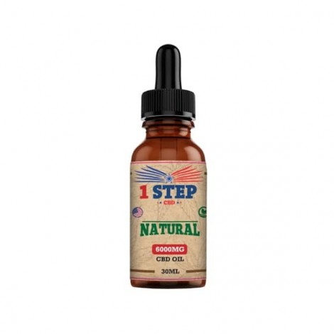 1 Step CBD 6000mg Natural Oil 30ml