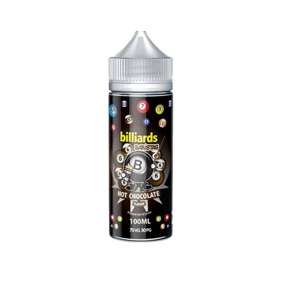 Billiards Baristas Range 100ml Shortfill 0mg ...