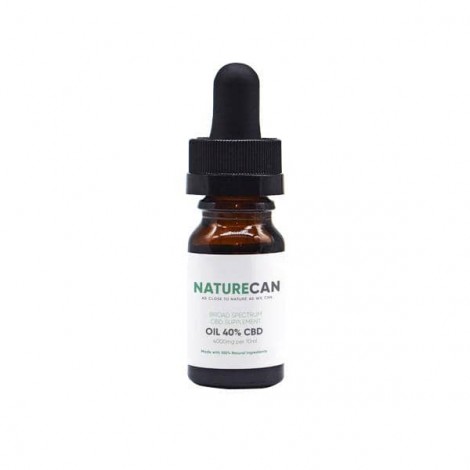 Naturecan 40% 4000mg CBD Broad Spectrum MCT Oil 10ml