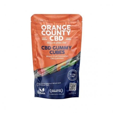 Orange County CBD 200mg Gummy Cubes – Grab Bag