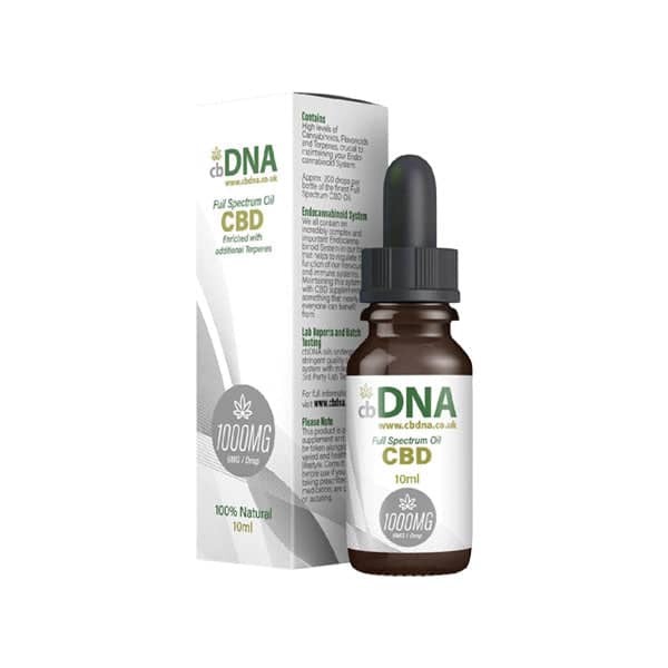 cbDNA 1000mg Full Spectrum CBD Oil ...