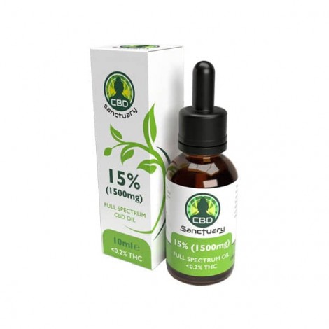 CBD Sanctuary 1500mg CBD Full Spectrum Oil – 10ml