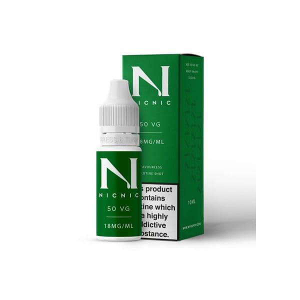 18mg Nic Nic Flavourless Nicotine Shot ...