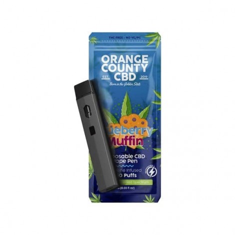 Orange County CBD 600mg CBD Disposable Vape – 1ml 300 Puffs