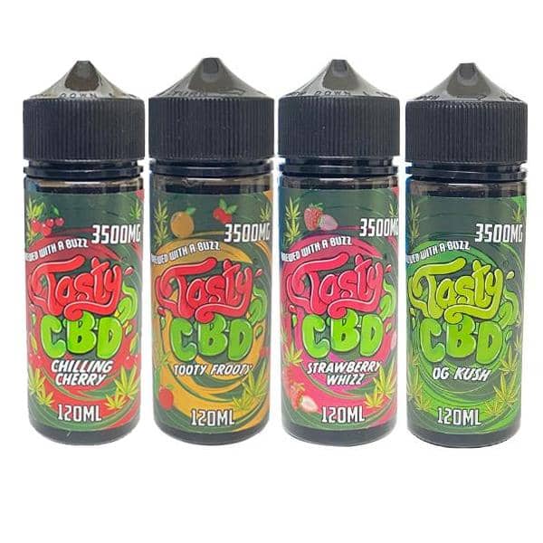 Tasty CBD 3500mg CBD 100ml Shortfill ...