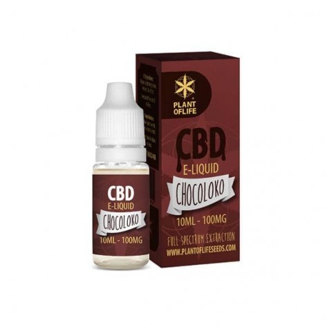 Plant Of Life 100mg CBD Vaping Liquid 10ml (50PG/50VG)