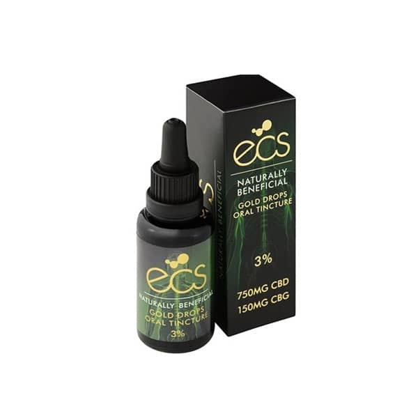 ECS Gold Drops 3% 750mg CBD ...